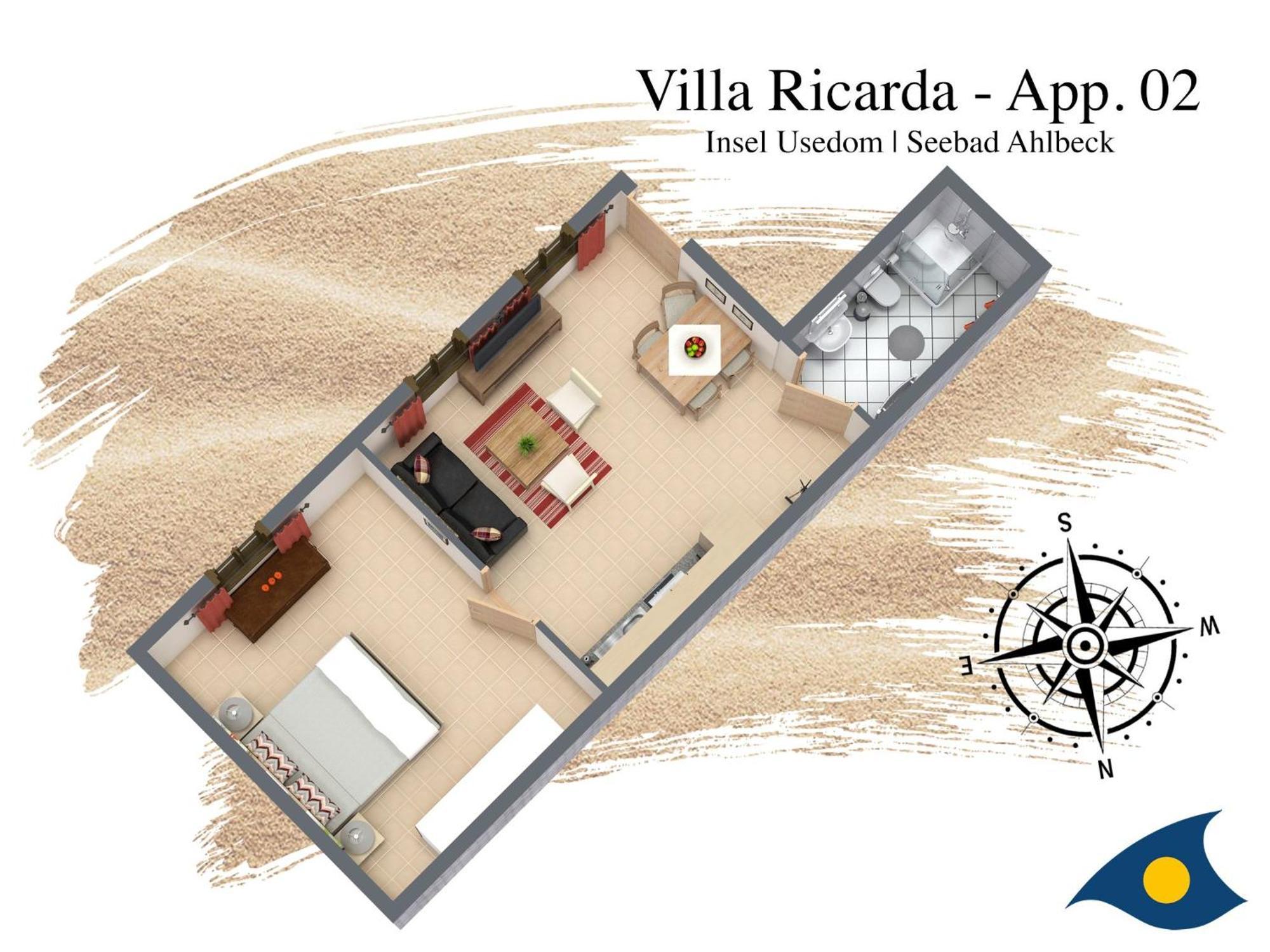 Villa Ricarda Whg 02 Heringsdorf  Exterior photo
